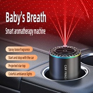 X T 0 1 5 English Version Smart Car Ornaments Perfume Scented Aluminum Alloy with Start Stop Automat