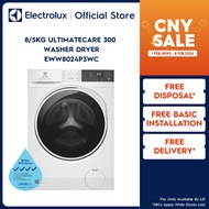 Electrolux EWW8024P3WC 8/5kg UltimateCare 300 Washer Dryer with 2 Years Warranty