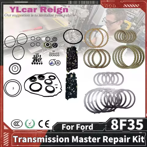 8F35 Auto Transmission Master Overhaul Repair Kit Friction Plate Gearbox Steel Disc Seal kit For For
