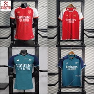 NEW 23/24 Arsenal Home &amp; 3rd Fans &amp; PLayer Issue S.Sleeve@L.Sleeve Kit *Local Seller, Ready Stock*
