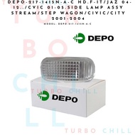 HD.F-IT/JAZ 04-12../CVIC 01-05.SIDE LAMP ASSY STREAM/STEP WAGON/CIVIC/CITY 2001-2004 DEPO-217-1415N-