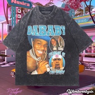 DABABY BLAME IT ON BABY 90S WASHING VINTAGE RAP TEE (OVERSIZE WASHED T-SHIRT)