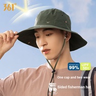 361 Sun Hat Women's 2024 Empty Top Sun Hat Summer Sun Hat Big Brim Anti-Ultraviolet Hat