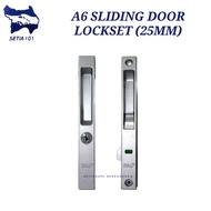 DAL A6 (25mm) SLIDING DOOR LOCKSET | LOCKSET PINTU SLIDING A6 (25mm) DAL