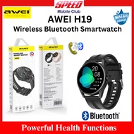 Awei H19 Wireless Bluetooth Smartwatch &amp; Fitness Trackers Heart &amp; Sleep Monitor 100+ Sports Mode