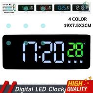 Digital Table Clock Model Cx-3518 There Are 4 Colors. White Edge-Black Edge Time/Temperature Display