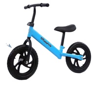 จักรยานทรงตัวเล็กสำหรับเด็ก3-6ขวบสกูตเตอร์สำหรับเด็ก2ล้อพองได้สีแดงและน้ำเงิน
