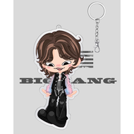 6cm Bigbang G-DRAGON TAEYANG DAESUNG Keychain Acrylic Q version cute Backpack Pendant kawaii Fans su