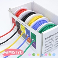 UMISTYDREAMUM9U Flexible Silicone Wire Useful Copper Wire 24/22/20/18AWG Electrical Tinned