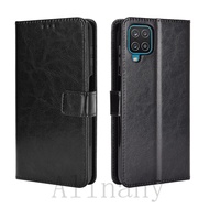 Flip Case For Samsung Galaxy M32 Case PU Leather Wallet Stand Phone Case For Samsung M32 Casing Cove