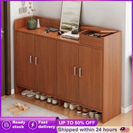【aihome】 Shoe Cabinet Bamboo Shoe Cabinet Shoe Cabinet Wooden Shoe Cabinet rak kasut buluh