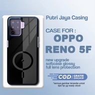 Latest Oppo Reno 5F Case Magsafe Color Casing Reno 5 F Hardcase Softcase Glossy