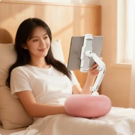 [iaywgg] Cushioned Device Stand Soft Stand with Padded Base Hands Articulated Device Holder for Bed,