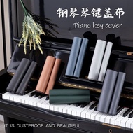 Piano Keyboard Anti-dust Cover Cloth Electric Piano 88 Keyboard Universal Triangle Stand Piano Towel
