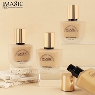 IMAGIC Matte Holding Liquid Foundation Flawless Waterproof Oil Skin Sweatproof Lightweight Sweat Wat