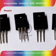 Transistor 6a 600v K6a60d N-channel Mosfet 6a60 6n60