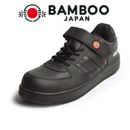 76 Lubricants Wide Safety Shoes for Men - Breathable Work Sneakers with Steel Toe, Velcro Closure, a
