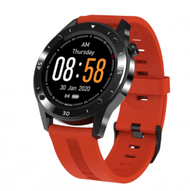 F22智慧手環全觸屏GPS軌跡心率血壓血氧手錶（珊瑚紅）