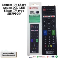 Remote TV SHARP RM-950TR / RM950TR LCD LED AQUOS SMART TV ANDROID