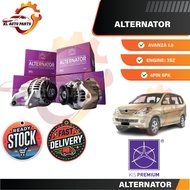 [KIS PREMIUM] ALTERNATOR - TOYOTA AVANZA 1.5