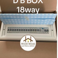 Hager RCCB Double Pole 2P 40A 30mA CD240B 0.03  DB Box Circuit Breaker