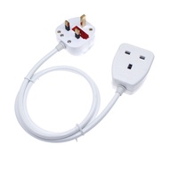 Singapore Malaysia UK Plug To Socket Power Extension Cable With Power Switch, Male To Female 3Pin AC