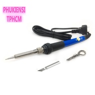 Combo tay hàn thiếc TQ936 điều chỉnh nhiệt độ máy hàn chì mini TQ 936 60W 220V kèm thiếc hàn + bộ 5