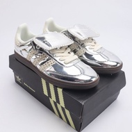 Wales Bonner X A & d Originals samba classic "metallic silver" casual shoes sneakers for men & women