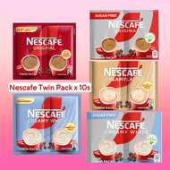 (NEW) Nescafe Twin Pack Original/Creamy White/CreamyLatte/ Creamy White Sugar Free/Original Sugar Fr