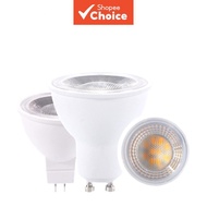 3PCS 6W GU10 LED Spotlight Bulb Energy Saving 360° Beam Angle Home Office Downlight Lamp 3PCS Mentol