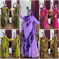 MERONA SYARI By iRna Gallery ORIGINAL SET GAMIS HIJAB SYAR'I KEKINIAN