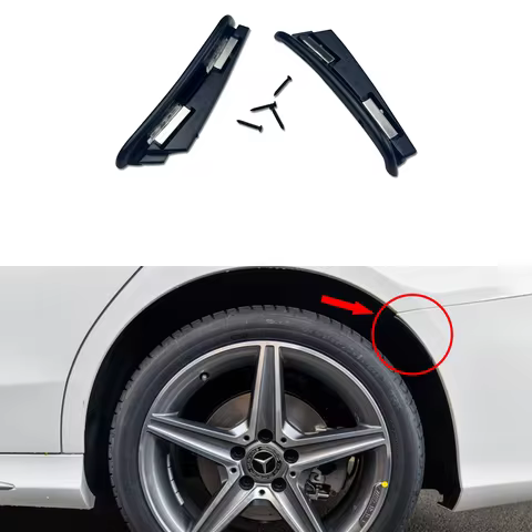 For Mercedes S205 W205 C180 C200 C250 C300 C43 S213 W213 E200 E250 E300 E43 AMG Bumper Fender Flare
