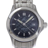 【日本直送】歐米茄 海馬 120M Jacques Mayol 限量款手錶 1500 只 限量 cal.1424 2586.80 不鏽鋼 石英 指針式顯示【二手】