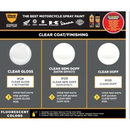 Diton Premium Clear Coat Finishing Spray Paint | 9128 Clear Gloss Avtivator | 9129 Clear Semi Doff S