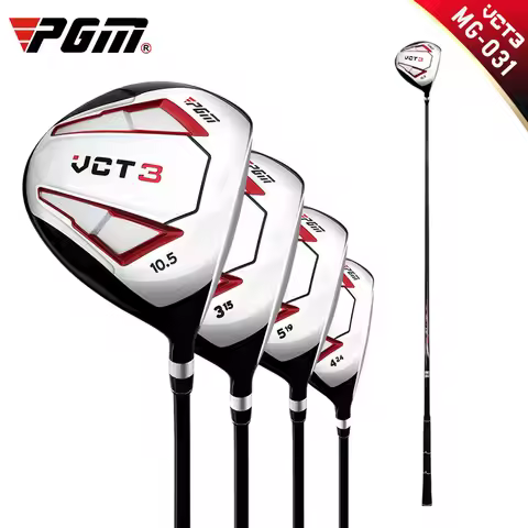 PGM VCT3 Golf Clubs Men Right Hand Aluminum Alloy Head Drivers Fairways Hybrids Wood Pole 1/3/5/U4 C