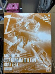 全新未砌 PB限定 MG 1/100 MSZ-006-3B ZETA GUNDAM III B TYPE GRAY ZETA 黃色Z高達 黃狼 機動戰士 Bandai 魂商店 魂Shop