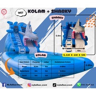 RENTAL/SEWA SOOPA DOOPA SHARKY + KOLAM KECIL (WET)