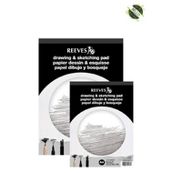 REEVES Drawing & Sketching Pad 150gsm 50s A4 / A3
