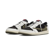 Travis Scott x Air Jordan 1 Low OG Olive 橄欖綠 倒勾 DZ4137-106