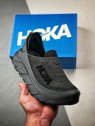 💜HOKA ONE ONE Restore TC Triple black shoes