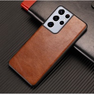 Ốp lưng cho SamSung Galaxy S21 Plus/ S21 Ultra chính hãng GREENCASE dạng da mềm