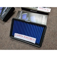 works engineering air filter toyota corolla ae101 ae111 ae100 4afe 16v 4age 20v 4afe16v 4age20v