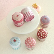 KY&amp; Full Moon Baby Birthday Cake Cartoon Wedding Candies Box Girl Heart Pink Tinplate Box Candy Box Wedding MSA4