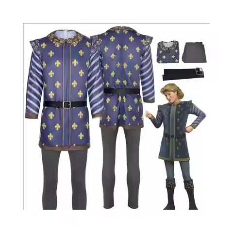 Monster Shrek Cosplay Costume Prince Charming Uniforms Costume Carnival Party Animation Coser Costum