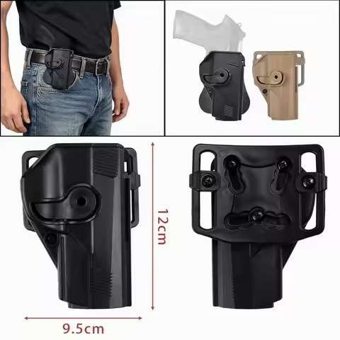 Tactical Accessories General Gun Holster General Hunting Pistol Case Fit Glock 17 19 M9 Colt 1911 Si