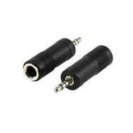 CONVERTER AUDIO 65mm TO 35mm PVC/sambungan jak mic besar ke kecil