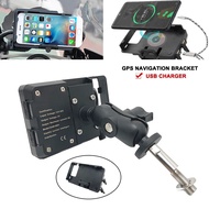 Fit For Kawasaki GTR1400 GTR 1400 gtr1400 2006-2020 2019 Motorcycle USB Charger Mobile Phone Holder 