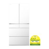 HITACHI R-GWC670TS-XW 6 Door Refrigerator(525L)(Energy efficiency Class 3)