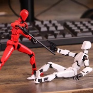 Titan 13 Action Figures T13 Figure 3D Printed Multi-Jointed Movable Lucky 13 Action Figure Nova 13 A