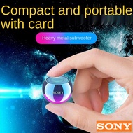 📻【Readystock】 + FREE Shipping 📻【Can Be Plug-in Cards】 SONY M10S Colorful Wireless Bluetooth Speaker Small Steel Cannon Portable Outdoor Home Mini Waterproof Bluetooth Audio